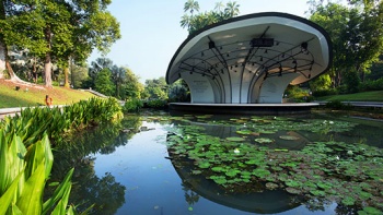 Shaw Foundation Symphony Stage at Singapore Botanic Gardens