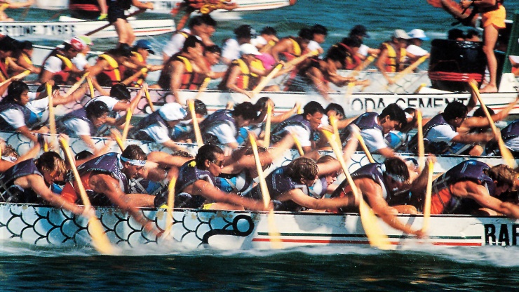 Catch all the action and join the festive atmosphere of the Dragon Boat Festival in Singapore.