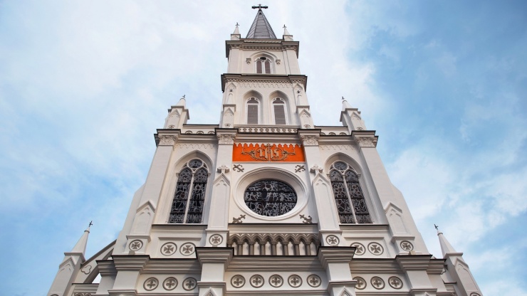 Exterior of CHIJMES entrance