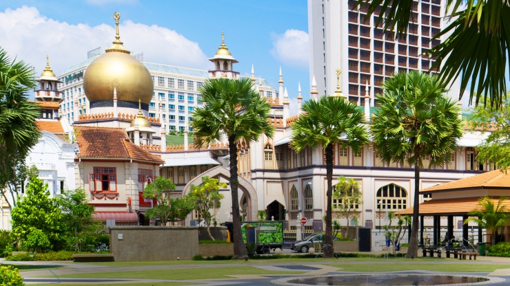 Malay Heritage Centre and Sultan Mosque at Kampong Gelam